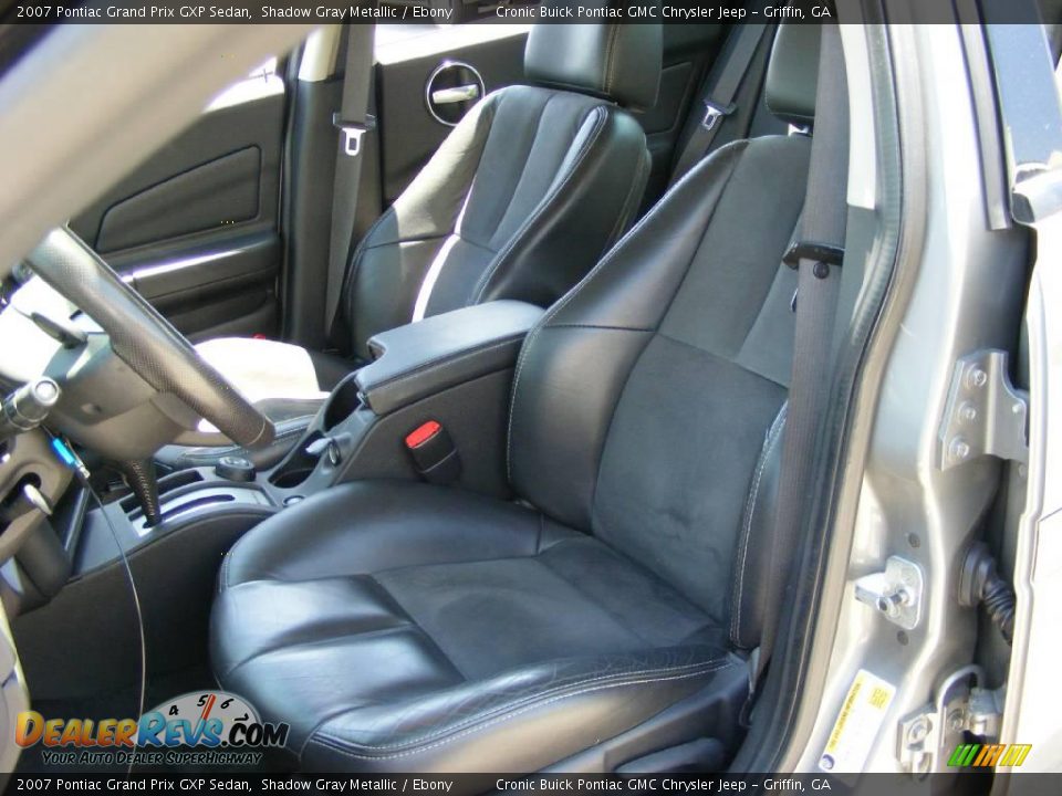 2007 Pontiac Grand Prix GXP Sedan Shadow Gray Metallic / Ebony Photo #12