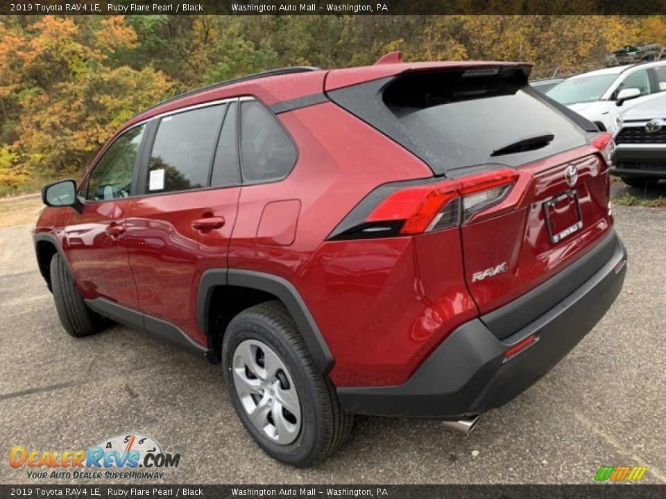 2019 Toyota RAV4 LE Ruby Flare Pearl / Black Photo #9