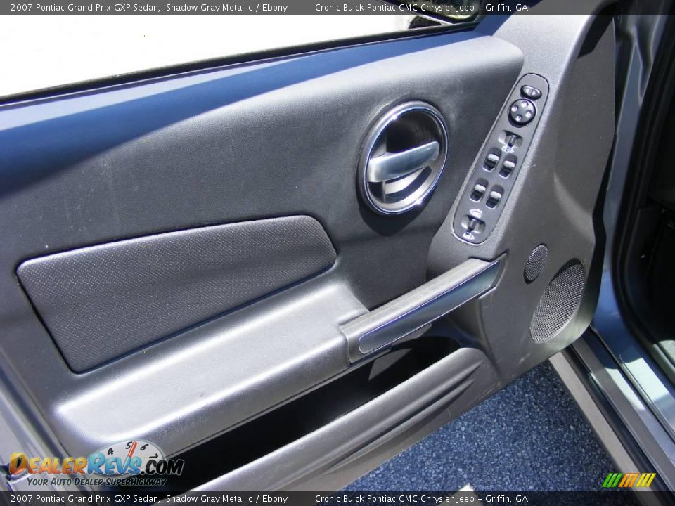 2007 Pontiac Grand Prix GXP Sedan Shadow Gray Metallic / Ebony Photo #13