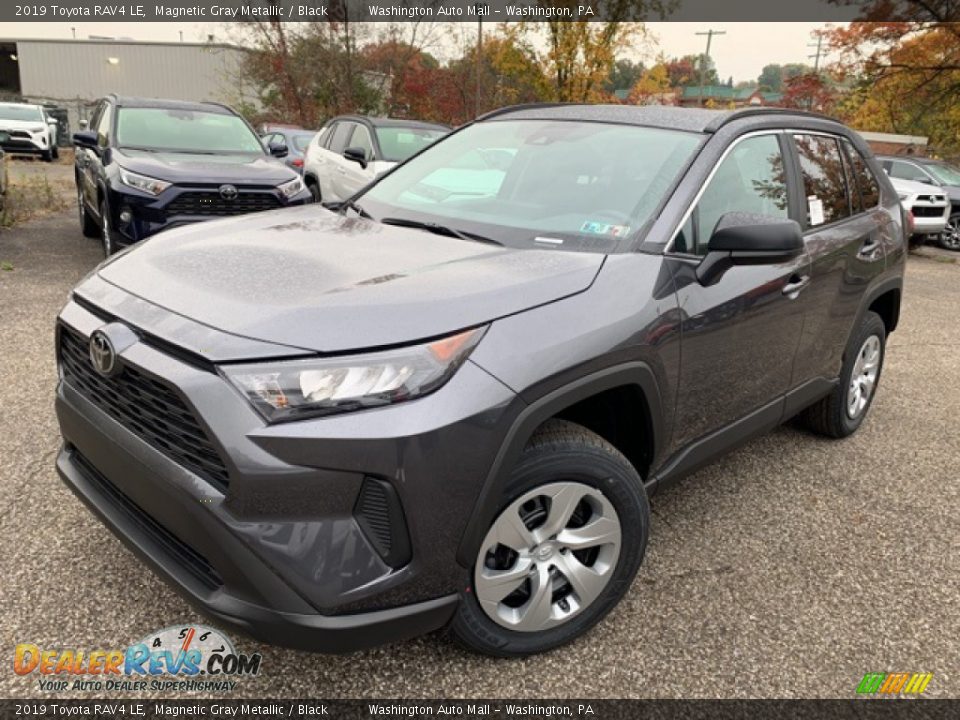 2019 Toyota RAV4 LE Magnetic Gray Metallic / Black Photo #3