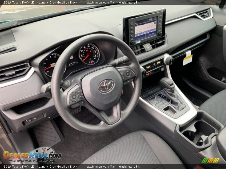 2019 Toyota RAV4 LE Magnetic Gray Metallic / Black Photo #4