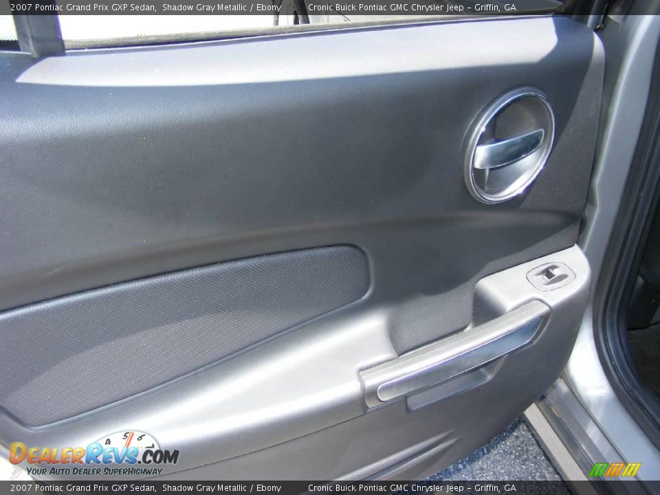 2007 Pontiac Grand Prix GXP Sedan Shadow Gray Metallic / Ebony Photo #16