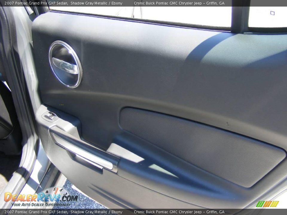 2007 Pontiac Grand Prix GXP Sedan Shadow Gray Metallic / Ebony Photo #18