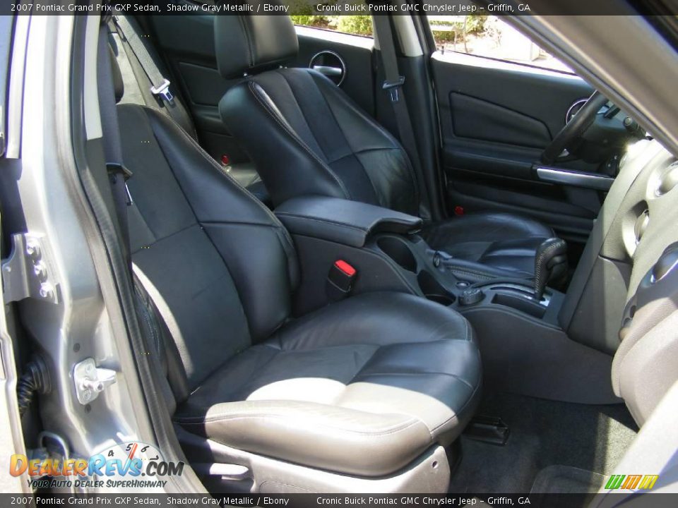 2007 Pontiac Grand Prix GXP Sedan Shadow Gray Metallic / Ebony Photo #19