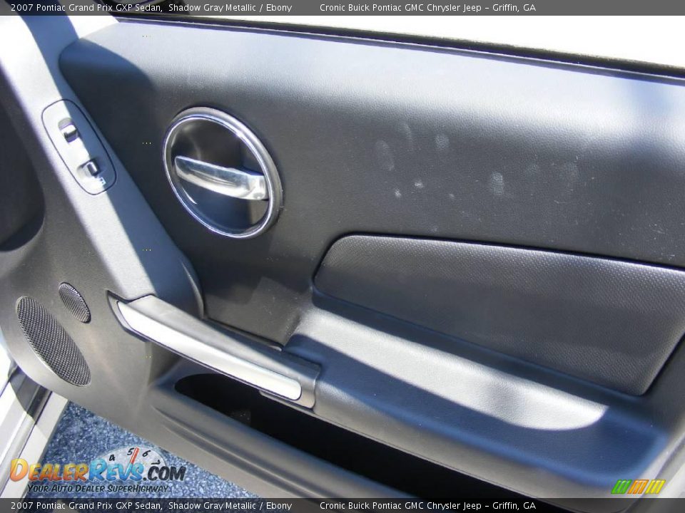 2007 Pontiac Grand Prix GXP Sedan Shadow Gray Metallic / Ebony Photo #20