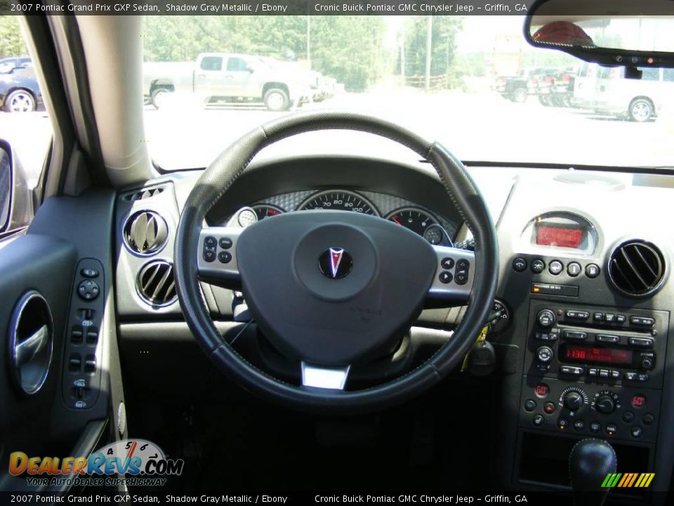 2007 Pontiac Grand Prix GXP Sedan Shadow Gray Metallic / Ebony Photo #23