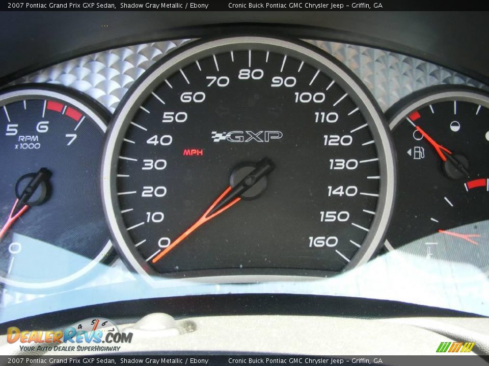 2007 Pontiac Grand Prix GXP Sedan Shadow Gray Metallic / Ebony Photo #25
