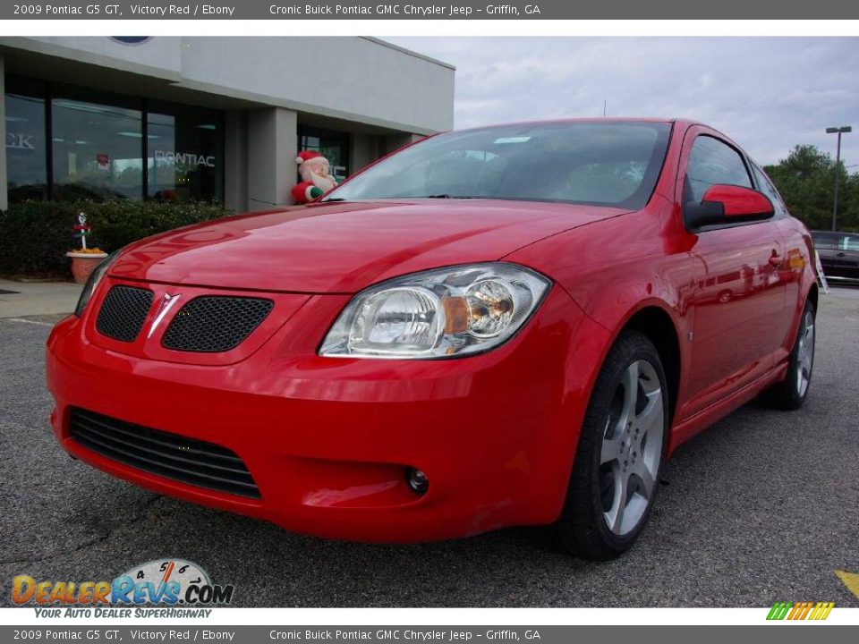 2009 Pontiac G5 GT Victory Red / Ebony Photo #2