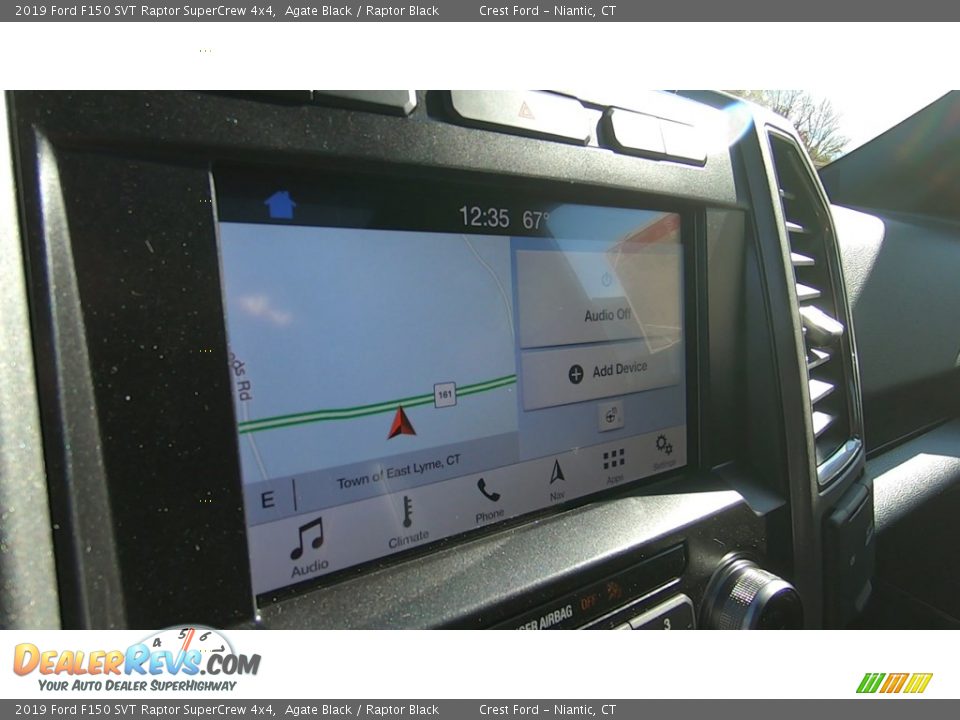 2019 Ford F150 SVT Raptor SuperCrew 4x4 Agate Black / Raptor Black Photo #15
