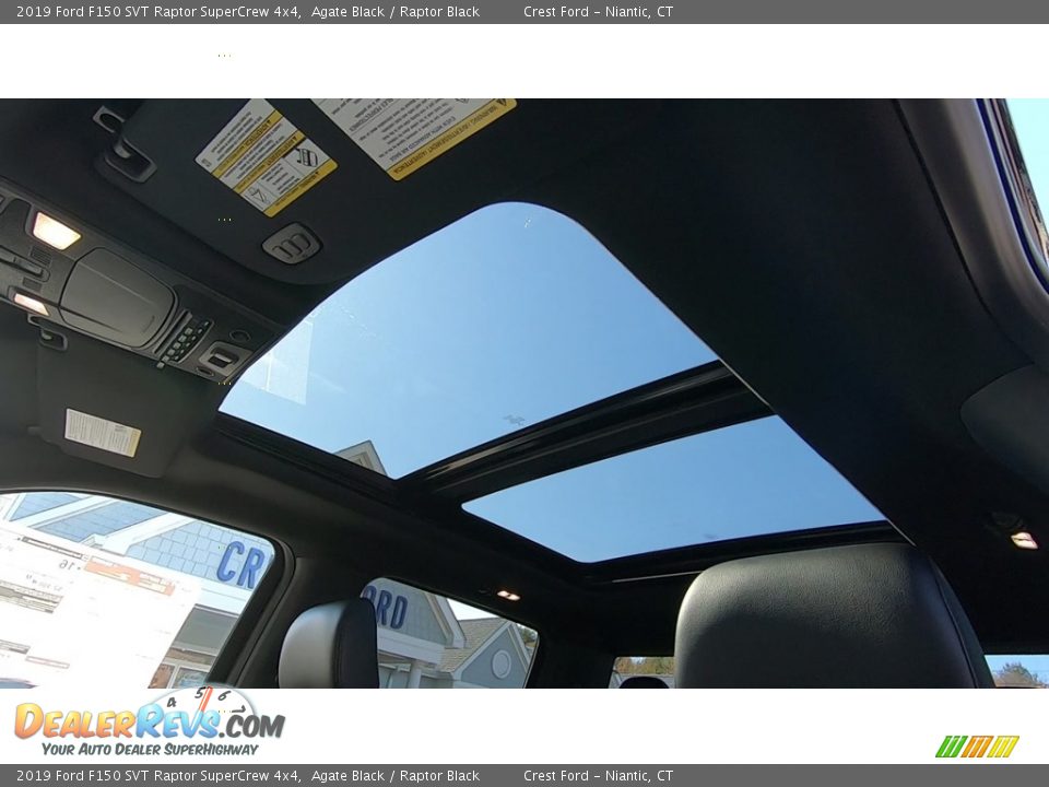 2019 Ford F150 SVT Raptor SuperCrew 4x4 Agate Black / Raptor Black Photo #19