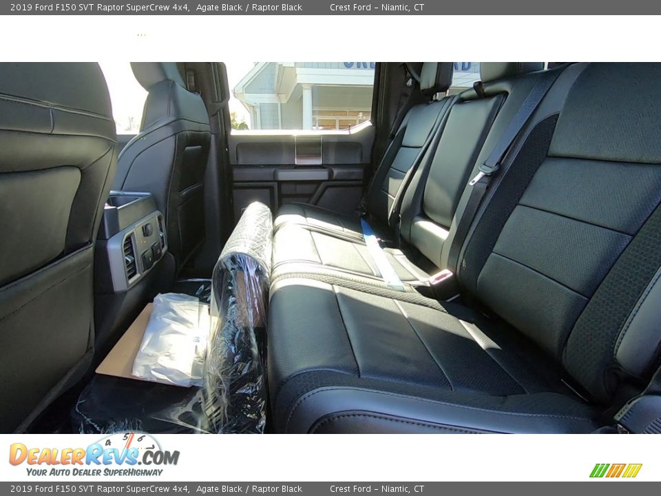 2019 Ford F150 SVT Raptor SuperCrew 4x4 Agate Black / Raptor Black Photo #20