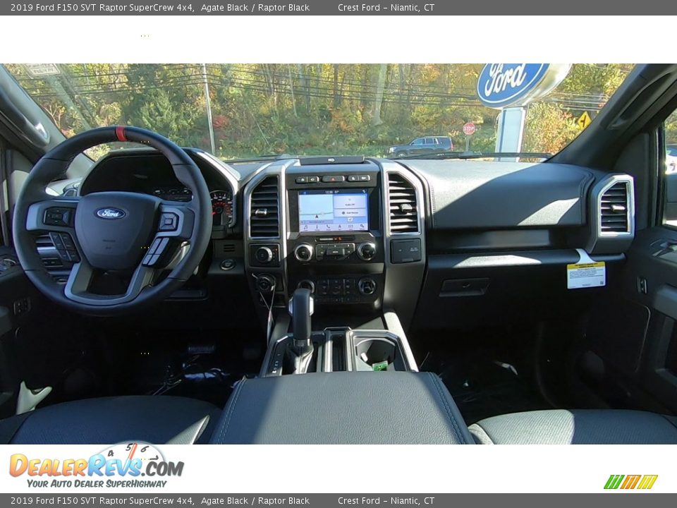 2019 Ford F150 SVT Raptor SuperCrew 4x4 Agate Black / Raptor Black Photo #21