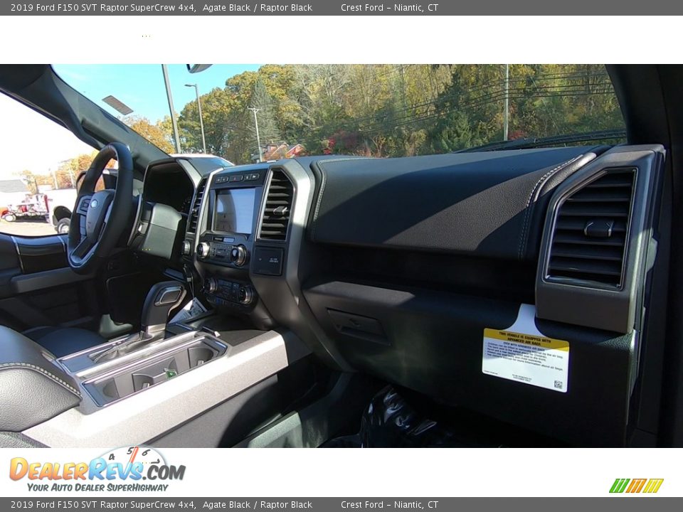 2019 Ford F150 SVT Raptor SuperCrew 4x4 Agate Black / Raptor Black Photo #27