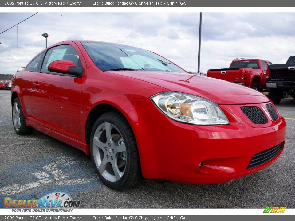 2009 Pontiac G5 GT Victory Red / Ebony Photo #4