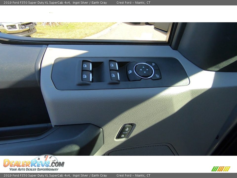 2019 Ford F350 Super Duty XL SuperCab 4x4 Ingot Silver / Earth Gray Photo #12