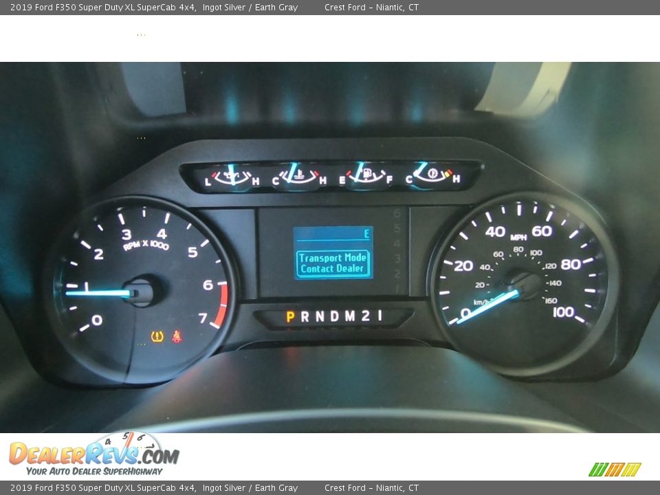 2019 Ford F350 Super Duty XL SuperCab 4x4 Ingot Silver / Earth Gray Photo #13