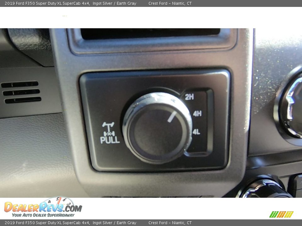 2019 Ford F350 Super Duty XL SuperCab 4x4 Ingot Silver / Earth Gray Photo #16