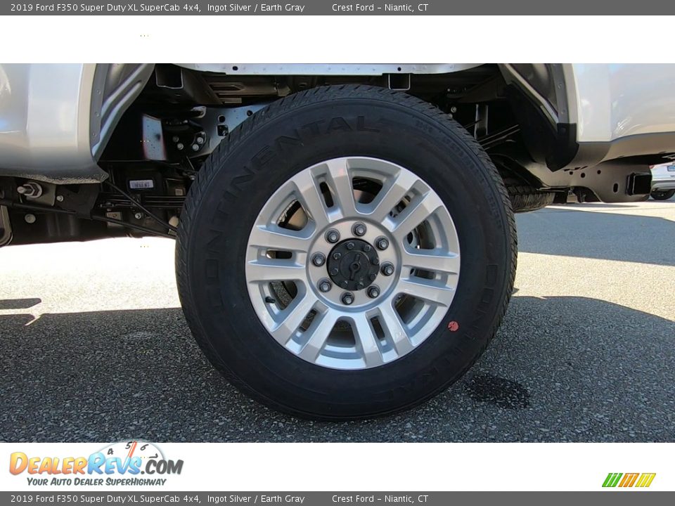 2019 Ford F350 Super Duty XL SuperCab 4x4 Ingot Silver / Earth Gray Photo #19