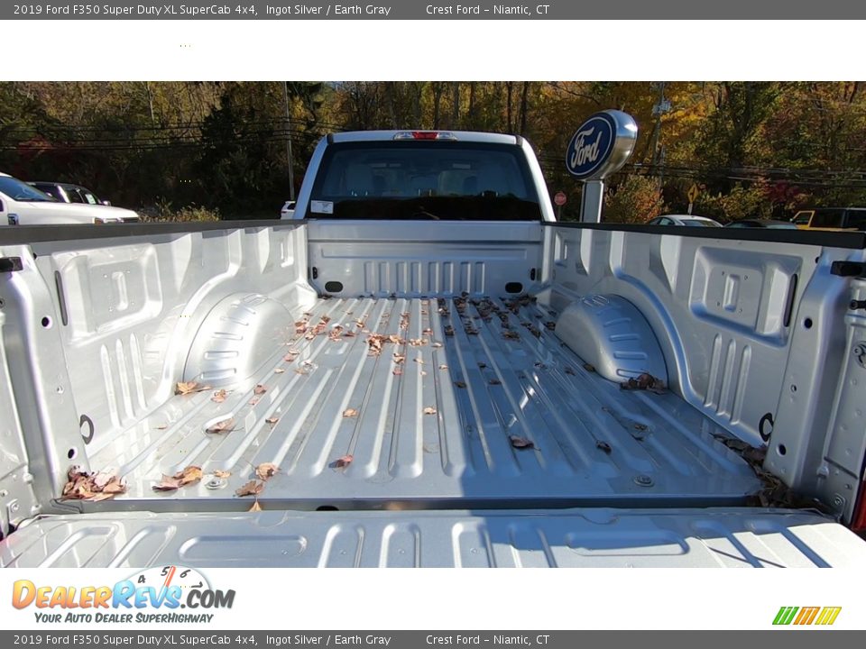 2019 Ford F350 Super Duty XL SuperCab 4x4 Ingot Silver / Earth Gray Photo #20