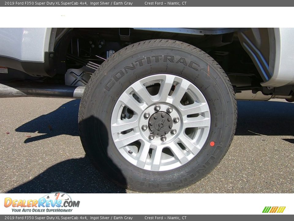2019 Ford F350 Super Duty XL SuperCab 4x4 Ingot Silver / Earth Gray Photo #21