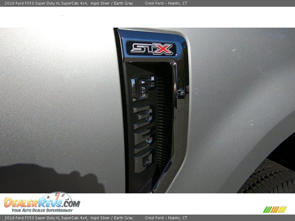 2019 Ford F350 Super Duty XL SuperCab 4x4 Ingot Silver / Earth Gray Photo #25