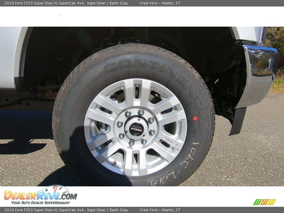 2019 Ford F350 Super Duty XL SuperCab 4x4 Ingot Silver / Earth Gray Photo #26