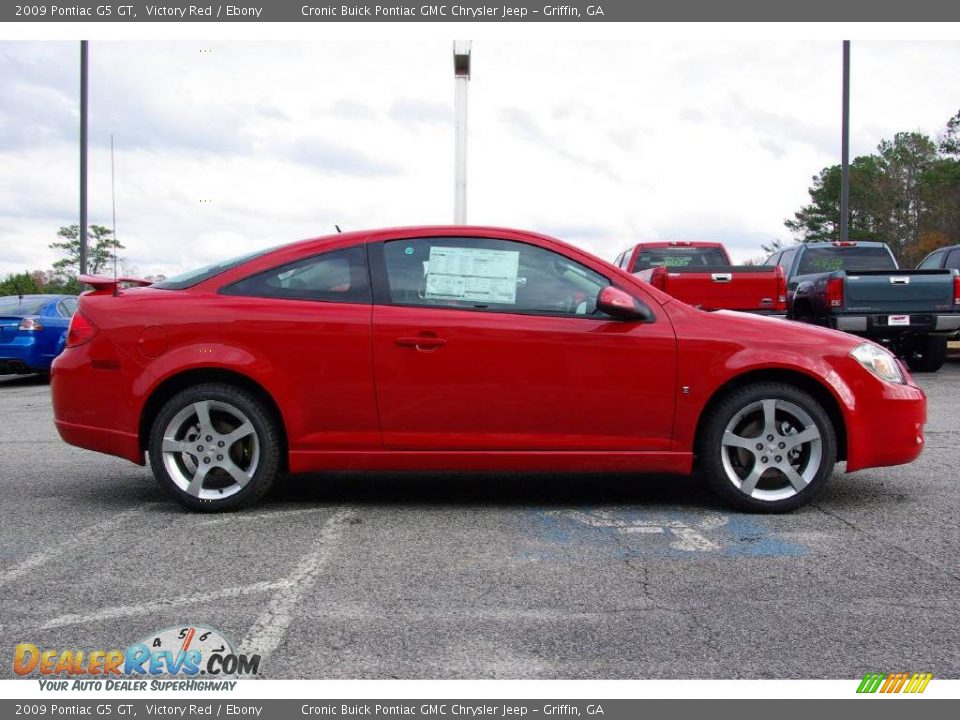 2009 Pontiac G5 GT Victory Red / Ebony Photo #5
