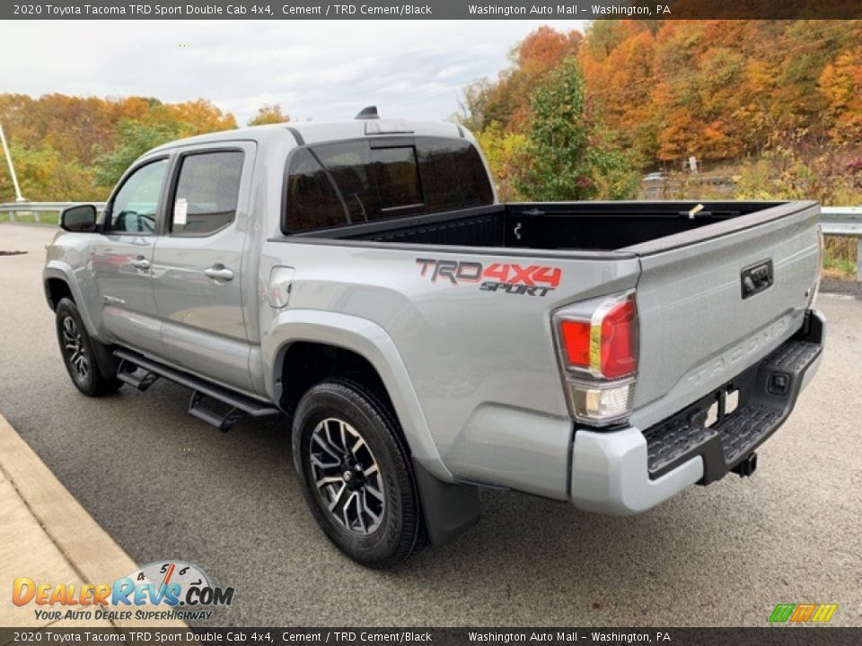 2020 Toyota Tacoma TRD Sport Double Cab 4x4 Cement / TRD Cement/Black Photo #12