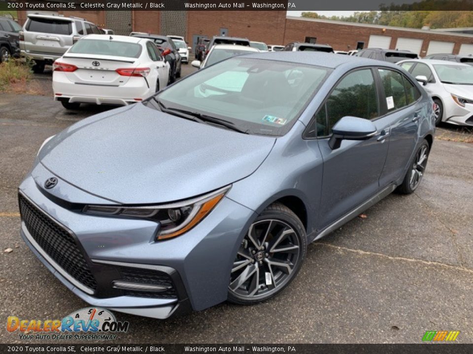 2020 Toyota Corolla SE Celestite Gray Metallic / Black Photo #3