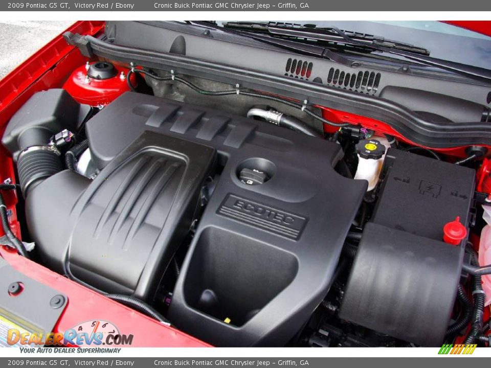 2009 Pontiac G5 GT Victory Red / Ebony Photo #10