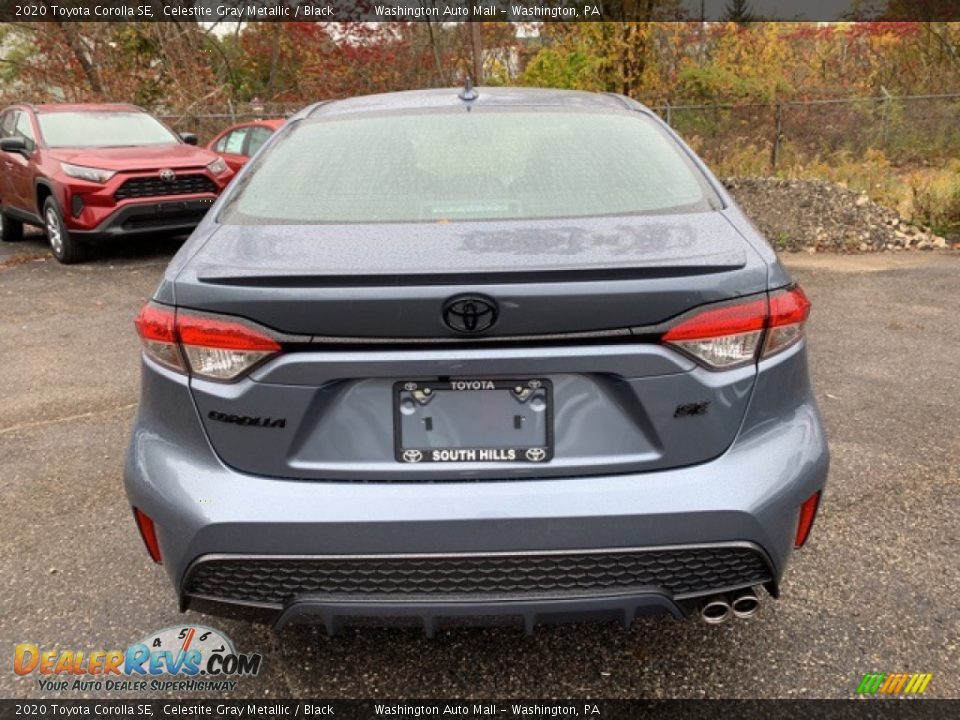 2020 Toyota Corolla SE Celestite Gray Metallic / Black Photo #9