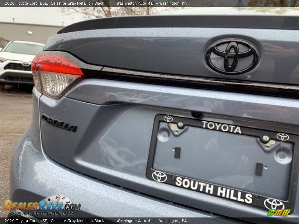 2020 Toyota Corolla SE Celestite Gray Metallic / Black Photo #11
