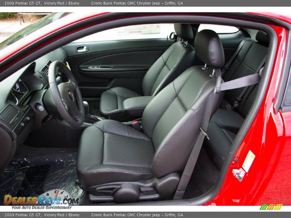 2009 Pontiac G5 GT Victory Red / Ebony Photo #11