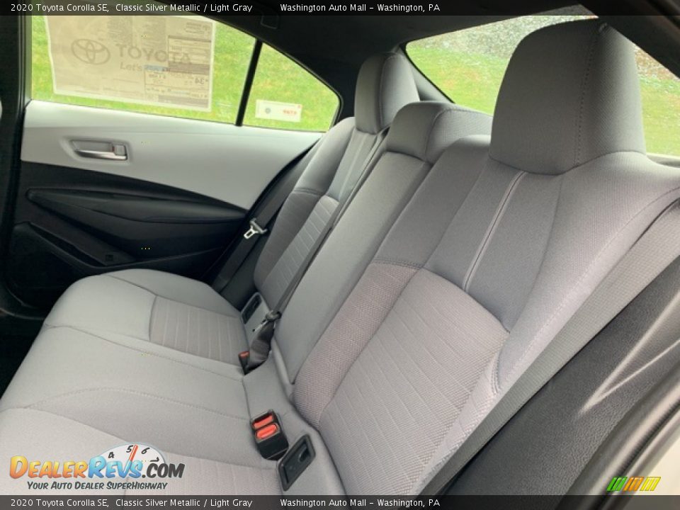 Rear Seat of 2020 Toyota Corolla SE Photo #6
