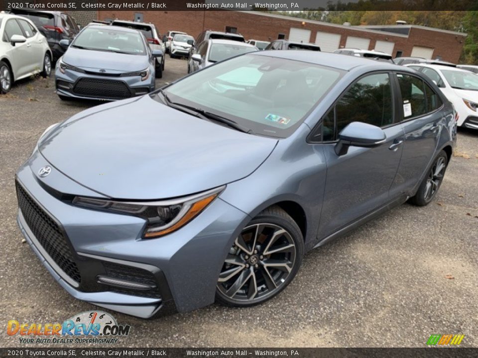 2020 Toyota Corolla SE Celestite Gray Metallic / Black Photo #3