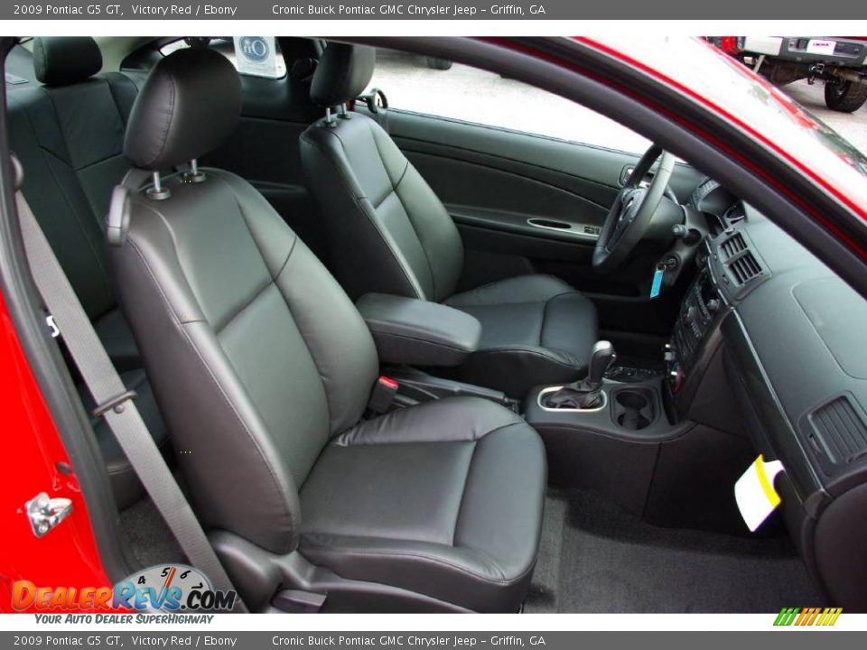 2009 Pontiac G5 GT Victory Red / Ebony Photo #12