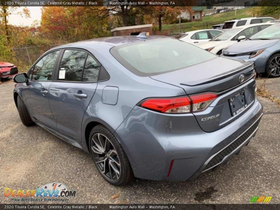 2020 Toyota Corolla SE Celestite Gray Metallic / Black Photo #8