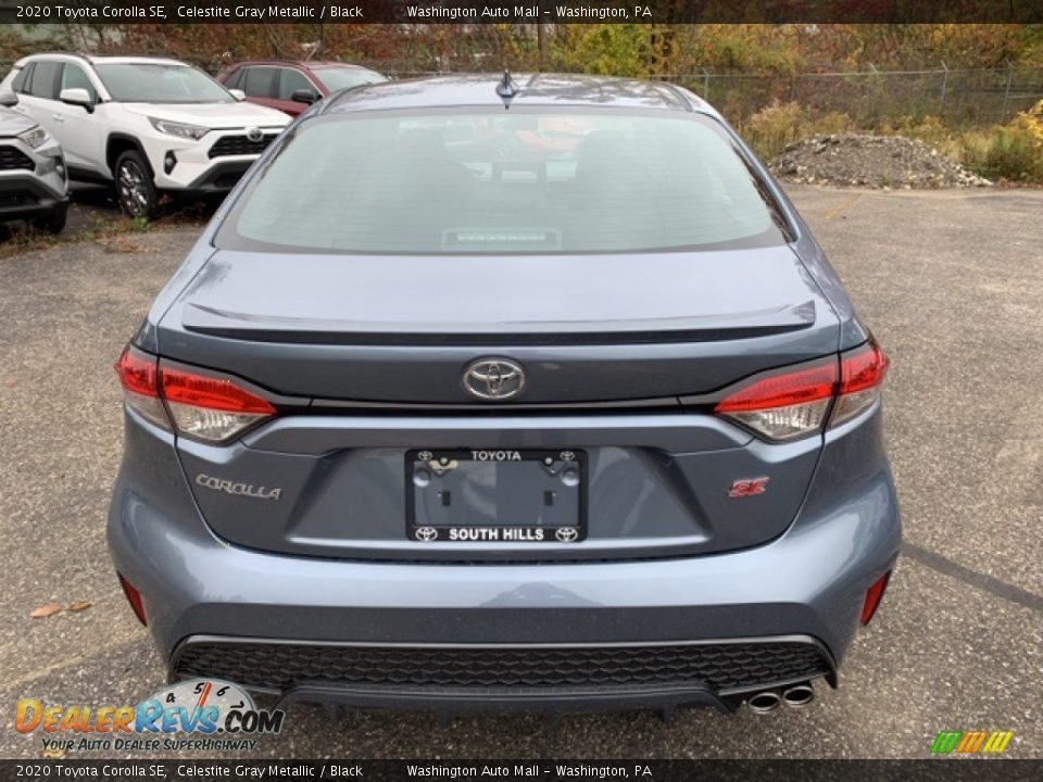 2020 Toyota Corolla SE Celestite Gray Metallic / Black Photo #9