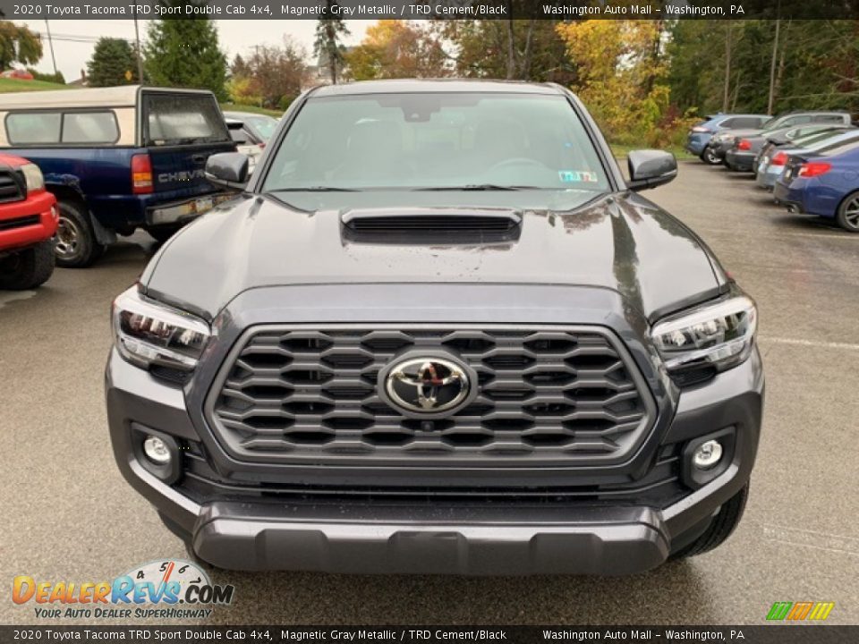 2020 Toyota Tacoma TRD Sport Double Cab 4x4 Magnetic Gray Metallic / TRD Cement/Black Photo #2