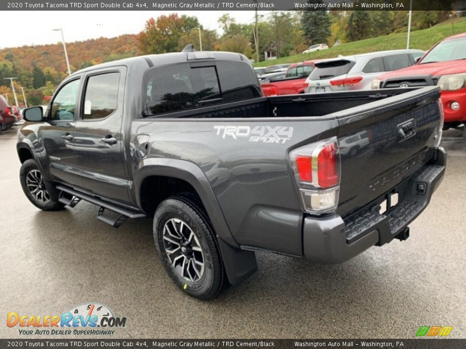 2020 Toyota Tacoma TRD Sport Double Cab 4x4 Magnetic Gray Metallic / TRD Cement/Black Photo #14