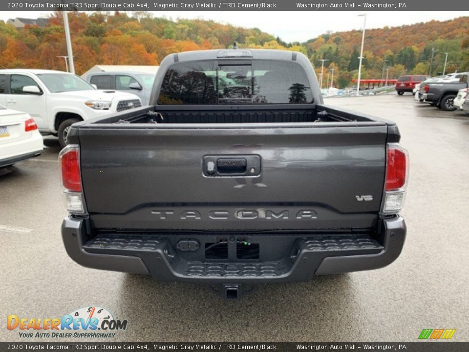 2020 Toyota Tacoma TRD Sport Double Cab 4x4 Magnetic Gray Metallic / TRD Cement/Black Photo #15