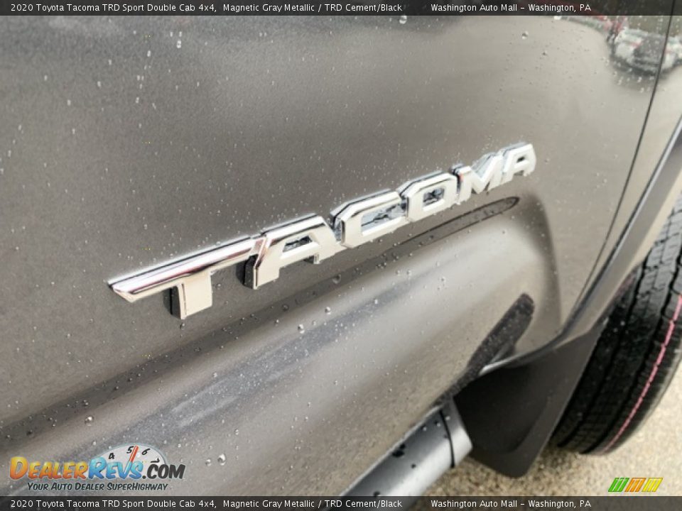 2020 Toyota Tacoma TRD Sport Double Cab 4x4 Magnetic Gray Metallic / TRD Cement/Black Photo #19