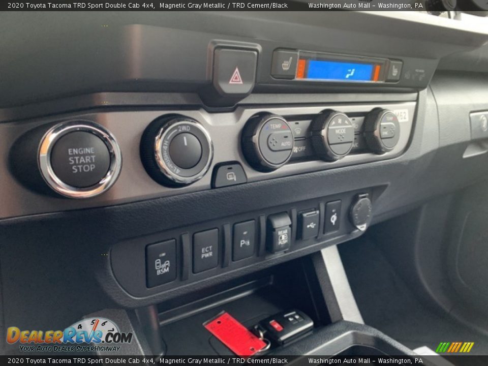 2020 Toyota Tacoma TRD Sport Double Cab 4x4 Magnetic Gray Metallic / TRD Cement/Black Photo #23
