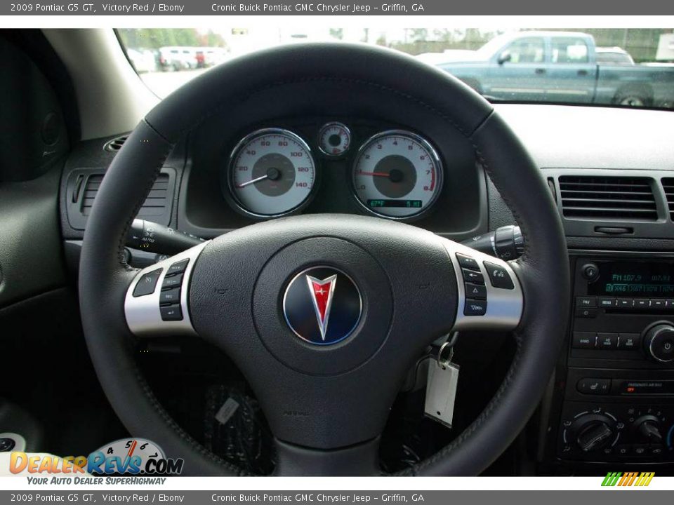 2009 Pontiac G5 GT Victory Red / Ebony Photo #15
