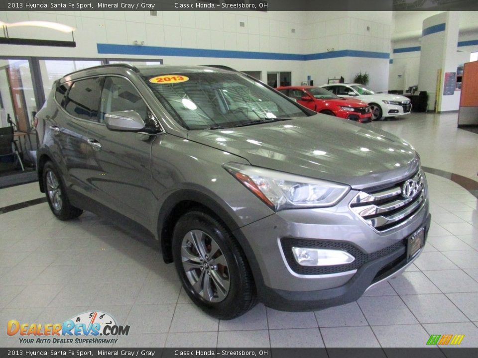 2013 Hyundai Santa Fe Sport Mineral Gray / Gray Photo #3