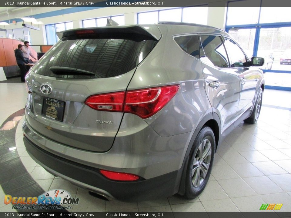 2013 Hyundai Santa Fe Sport Mineral Gray / Gray Photo #7