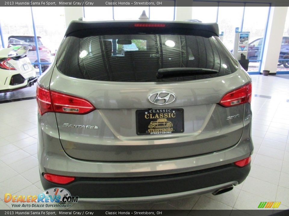 2013 Hyundai Santa Fe Sport Mineral Gray / Gray Photo #8