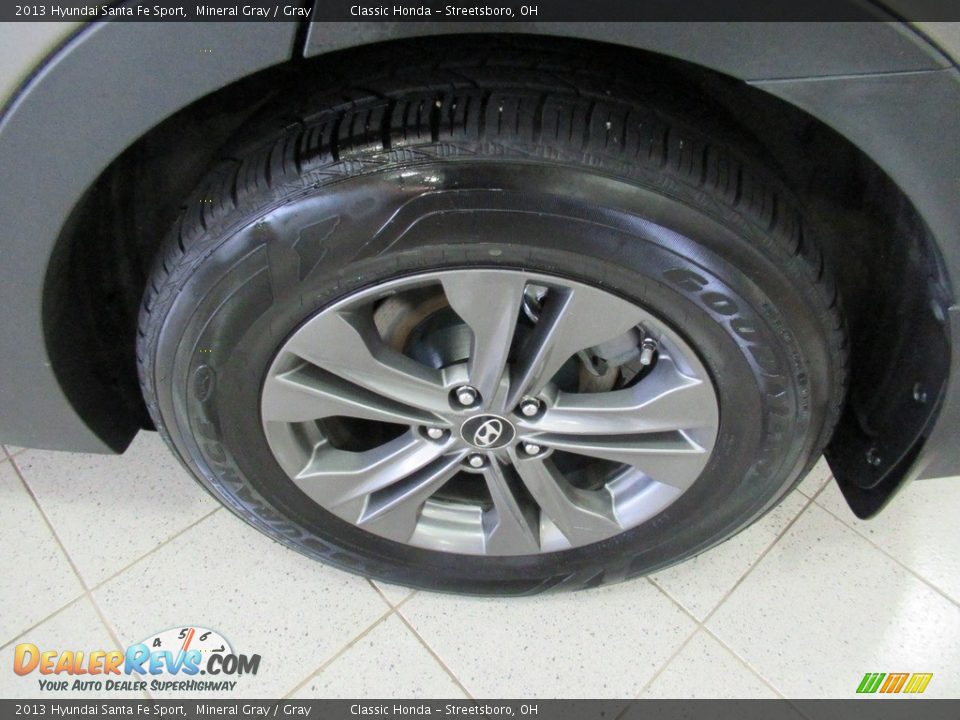 2013 Hyundai Santa Fe Sport Mineral Gray / Gray Photo #12