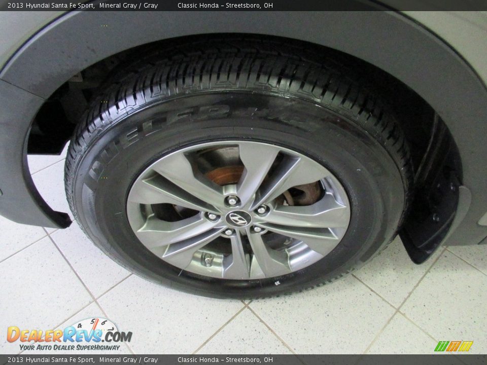 2013 Hyundai Santa Fe Sport Mineral Gray / Gray Photo #13