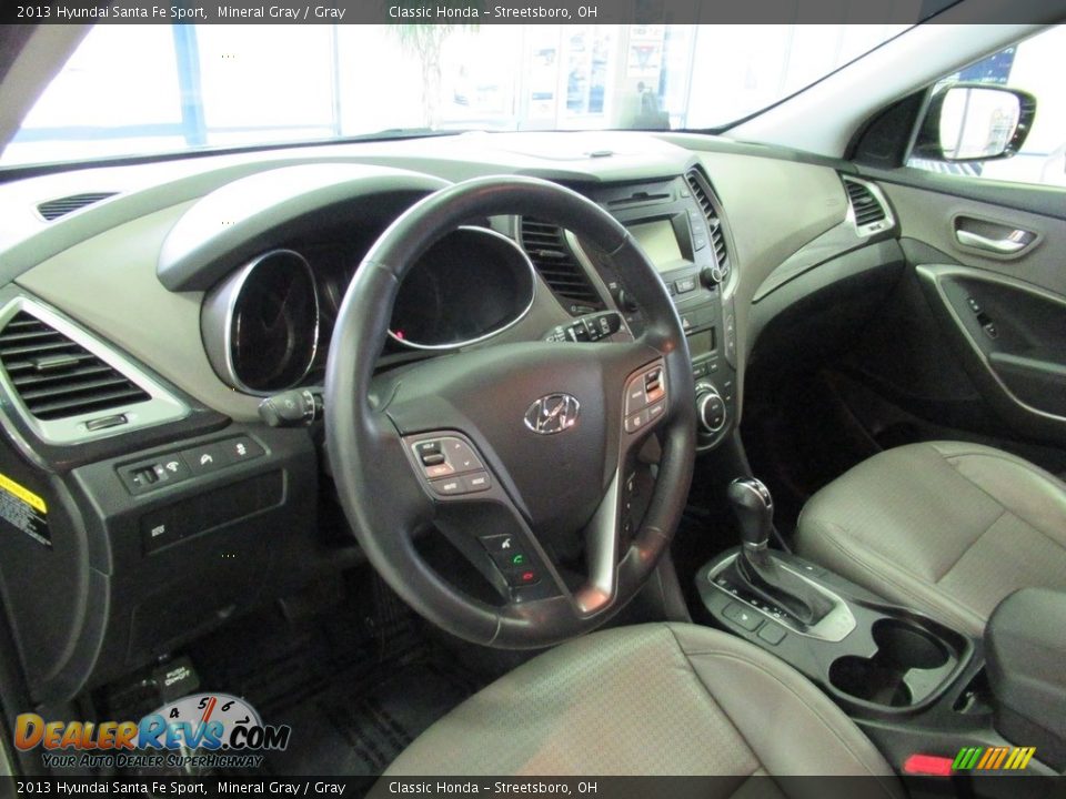 2013 Hyundai Santa Fe Sport Mineral Gray / Gray Photo #28